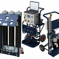 Standard filtration systems for oils and fuels